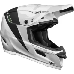 THOR 2021 SPRING REFLEX CAST WHITE / BLACK HELMET