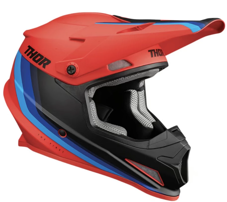 Thor Sector MIPS Runner Helmet 2023 Red/Blue 1 Thor Sector MIPS Runner Helmet 2023 Red/Blue