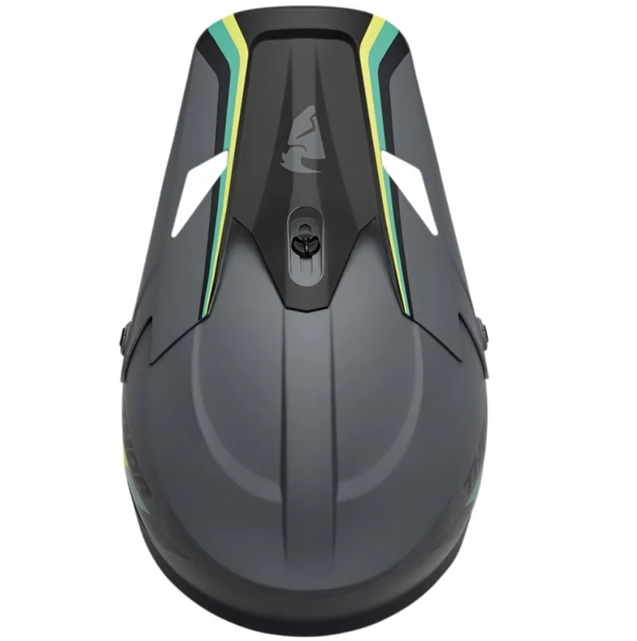 Thor Sector MIPS Runner Helmet 2023 Grey/Teal 3 Thor Sector MIPS Runner Helmet 2023 Grey/Teal - Image 3