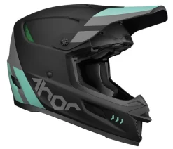 Thor Reflex Cube Helmet 2023 Black/Mint