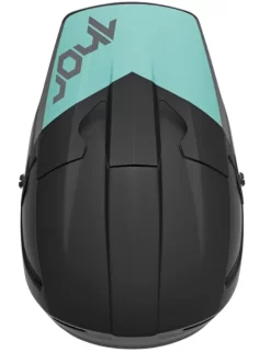 Thor Reflex Cube Helmet 2023 Black/Mint -Motorcycle Gear Store 0110 7479 3