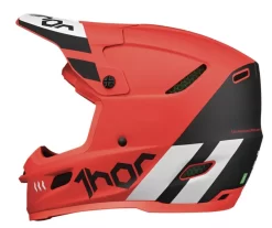 Thor Reflex Cube Helmet 2023 Red/Black -Motorcycle Gear Store 0110 7485 2