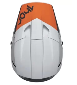 Thor Reflex Cube Helmet 2023 Grey/Orange -Motorcycle Gear Store 0110 7491 3