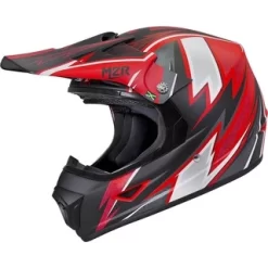 M2R XYOUTH THUNDER PC-1F RED KIDS HELMET