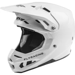 FLY RACING 2021 FORMULA SOLID WHITE HELMET