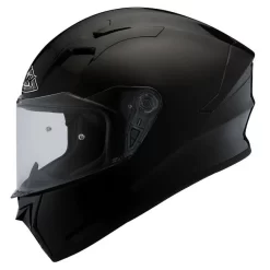 SMK STELLAR MOTORCYCLE FULL FACE HELMET (MA200) - MATTE BLACK