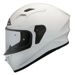 SMK STELLAR MOTORCYCLE FULL FACE HELMET (GL100) - WHITE
