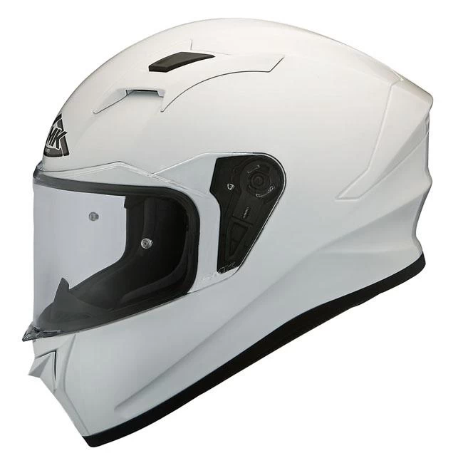 SMK STELLAR MOTORCYCLE FULL FACE HELMET (GL100) - WHITE 1 SMK STELLAR MOTORCYCLE FULL FACE HELMET (GL100) - WHITE