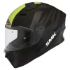SMK STELLAR TREK MOTORCYCLE FULL FACE HELMET (MA264) - BLACK/GREY/YELLOW