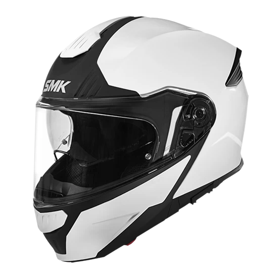 SMK GULLWING MOTORCYCLE FULL FACE HELMET (GL200) - WHITE 1 SMK GULLWING MOTORCYCLE FULL FACE HELMET (GL200) - WHITE