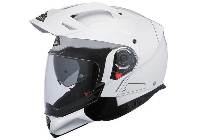 SMK HYBRID EVO MOTORCYCLE HELMET (GL100) - WHITE 1 SMK HYBRID EVO MOTORCYCLE HELMET (GL100) - WHITE