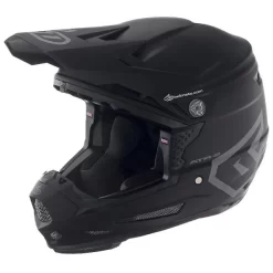 6D ATR-2 MOTORCYCLE HELMET - SOLID MATTE BLACK