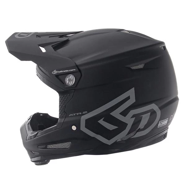 6D ATR-2 YOUTH MOTORCYCLE HELMET - SOLID MATTE BLACK 2 6D ATR-2 YOUTH MOTORCYCLE HELMET - SOLID MATTE BLACK - Image 2