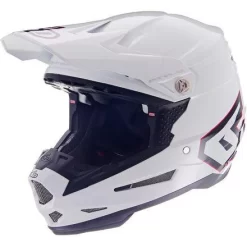 6D ATR-2 YOUTH MOTORCYCLE HELMET - SOLID GLOSS WHITE