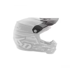 6D ATR-2 SUPER PATRIOT REPLACEMENT HELMET PEAK - BLACK