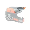 6D ATR-1 SHEAR REPLACEMENT HELMET PEAK - ORANGE/GREY/BLACK