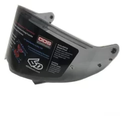 6D ATS-1 REPLACEMENT HELMET FACE SHIELD - LIGHT SMOKE