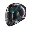 Shark D-Skwal 2 Shigan Black/Violet/Glitter Helmet