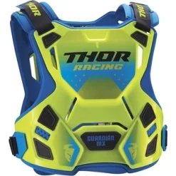 THOR GUARDIAN MX FLO GREEN/BLUE BODY ARMOUR