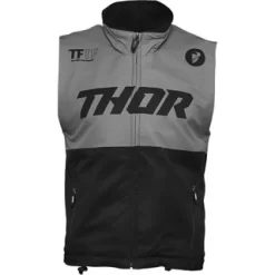 Thor Black/Charcoal Warmup Vest