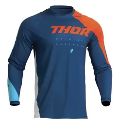 Thor Sector Edge Jersey 2023 Navy/Orange