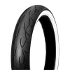 VEE RUBBER WHITE WALL VRM302 TYRE - FRONT - Mt90B16 TL 72H