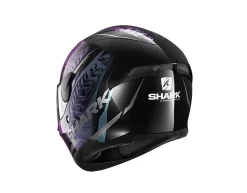 Shark D-Skwal 2 Shigan Black/Violet/Glitter Helmet 5 Shark D-Skwal 2 Shigan Black/Violet/Glitter Helmet -Motorcycle Gear Store 2 d skwal2 shigan kvx 34back he4038 2 1