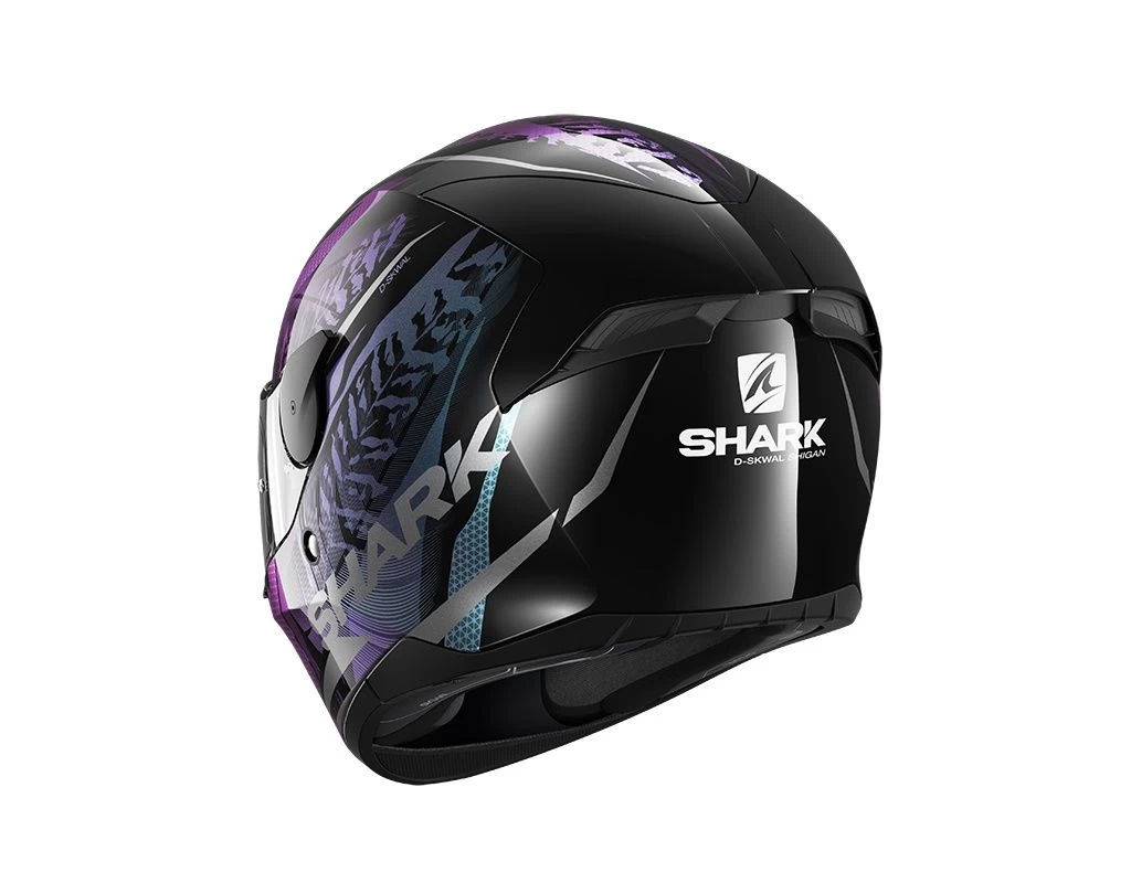 Shark D-Skwal 2 Shigan Black/Violet/Glitter Helmet 3 Shark D-Skwal 2 Shigan Black/Violet/Glitter Helmet - Image 3