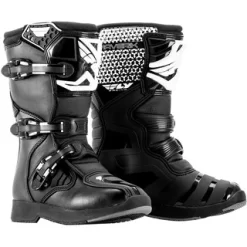 FLY RACING 2021 MAVERIK BLACK PEEWEE BOOTS