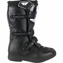 FLY RACING 2021 MAVERIK BLACK KIDS BOOTS 5 FLY RACING 2021 MAVERIK BLACK KIDS BOOTS - Image 5