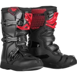 FLY RACING 2021 MAVERIK BLACK/RED KIDS BOOTS