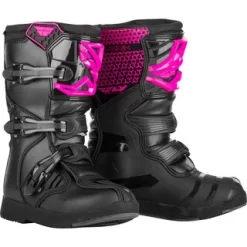 FLY RACING 2021 MAVERIK BLACK/PINK KIDS BOOTS