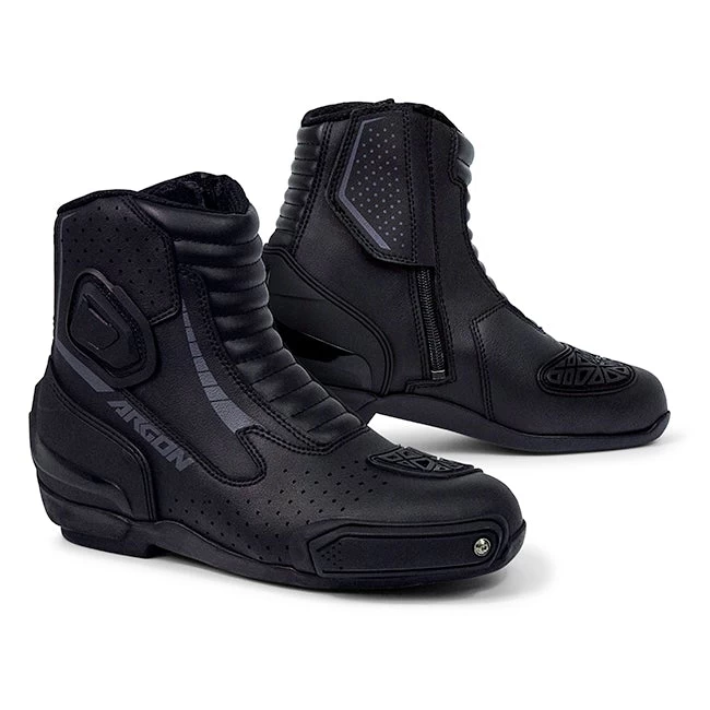 ARGON RIFT MOTORCYCLE BOOTS - BLACK 1 ARGON RIFT MOTORCYCLE BOOTS - BLACK