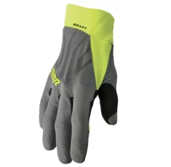 Thor Draft Gloves 2023 Grey/Acid