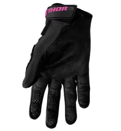 Thor Women's Sector Gloves 2023 Black/Pink -Motorcycle Gear Store 3331 0242 2