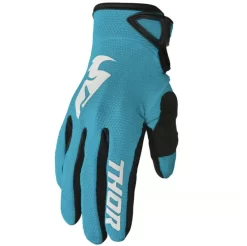 Thor Women's Sector Gloves 2023 Aqua/White