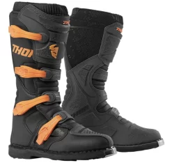 Thor Blitz XP Boots 2023 Charcoal/Orange
