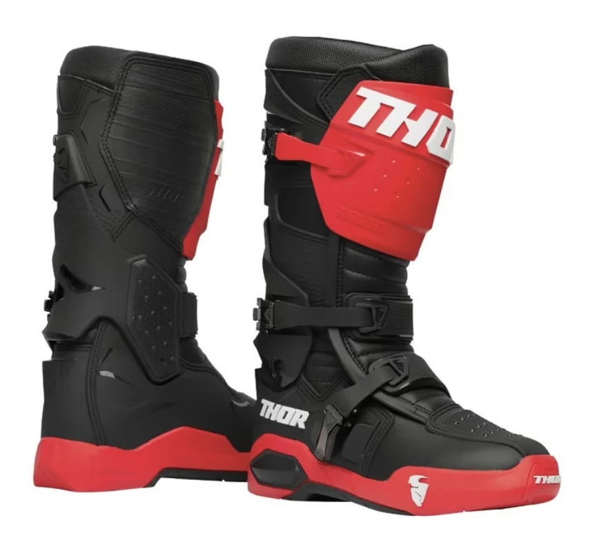 Thor Radial Boots 2023 Red/Black 1 Thor Radial Boots 2023 Red/Black