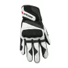 ARGON CHARGE MOTORCYCLE GLOVES - BLACK/WHITE