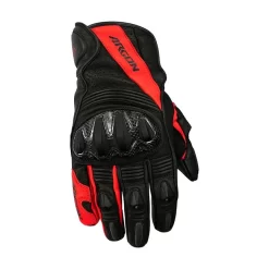 ARGON TURMOIL MOTORCYCLE GLOVES - BLACK/RED