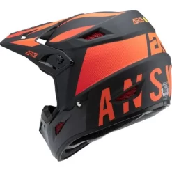 ANSWER 2022 AR-3 HELMET PHANTOM BLACK/RED -Motorcycle Gear Store 4462952
