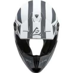ANSWER 2022 AR-3 HELMET PHANTOM BLACK/WHITE -Motorcycle Gear Store 4463014