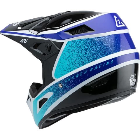 ANSWER 2022 AR-1 HELMET YOUTH VIVID REFLEX BLUE/ASTANA BLUE 5 ANSWER 2022 AR-1 HELMET YOUTH VIVID REFLEX BLUE/ASTANA BLUE - Image 5
