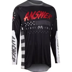ANSWER 2022 ELITE REDZONE BLACK/RED -Motorcycle Gear Store 4469291