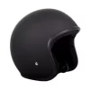 Bell Custom 500 Solid Matte Black (No Studs) Helmet