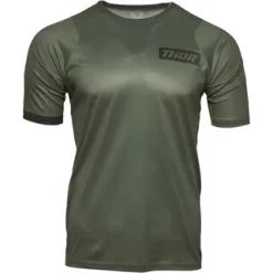 THOR ASSIST ARMY / GREEN MTB JERSEY