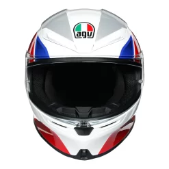 AGV K6 Hyphen White/Red/Blue -Motorcycle Gear Store 77 172 052