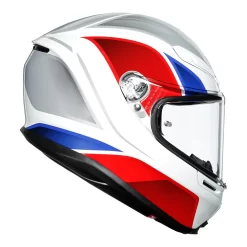 AGV K6 Hyphen White/Red/Blue -Motorcycle Gear Store 77 172 054