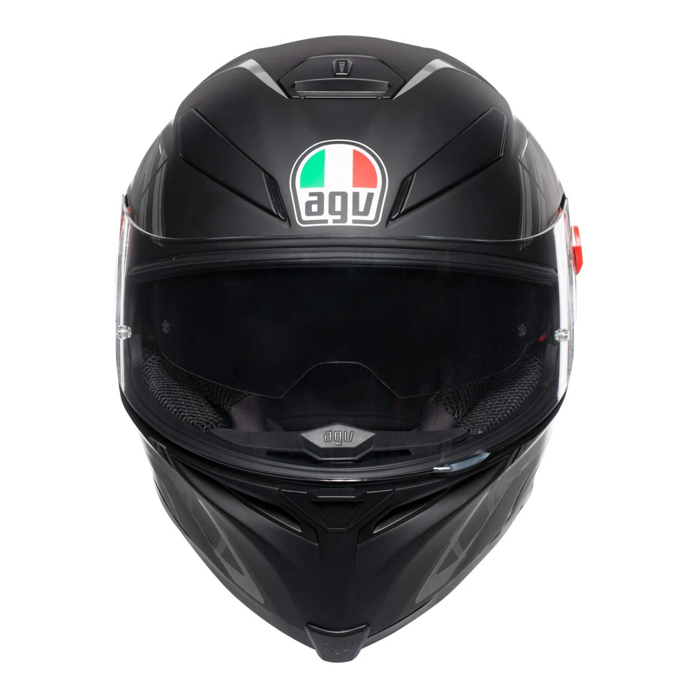 AGV K5 S Tornado Matt Black/Silver 2 AGV K5 S Tornado Matt Black/Silver - Image 2