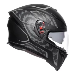 AGV K5 S Tornado Matt Black/Silver 6 AGV K5 S Tornado Matt Black/Silver -Motorcycle Gear Store 77 273 044